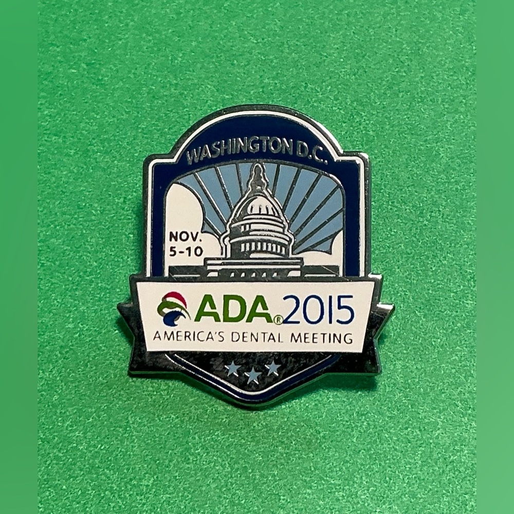 Dental Pin - America’s Dental Meeting ADA 2015 Washington D.C.